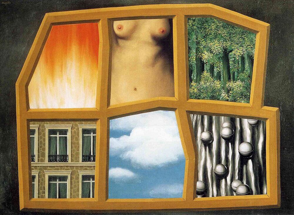 The Six Elements, 1928 by Rene Magritte