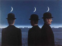 The Mysteries of the Horizon by Rene Magritte