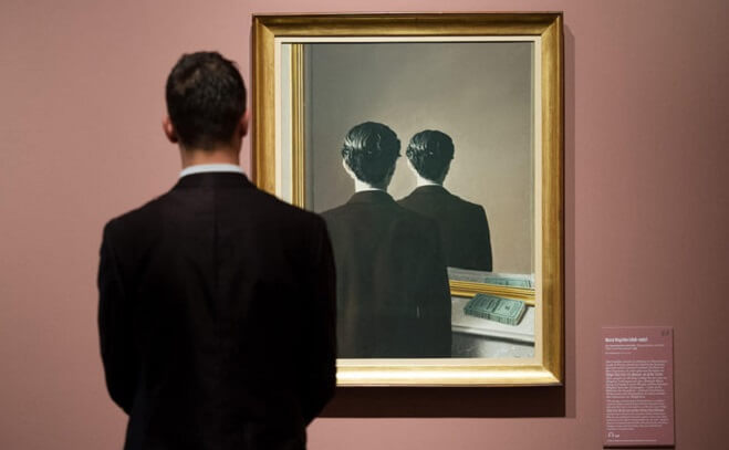 Photo of Not to Be Reproduced by Rene Magritte