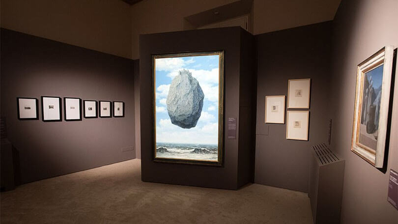 Photo of The Castle of the Pyrenees by Magritte